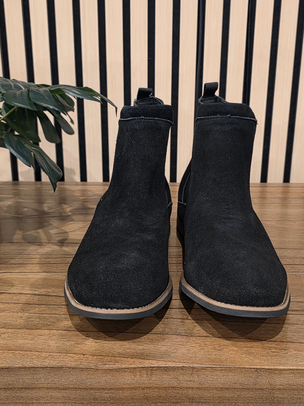 Men's Black Suede Chukka Boots - Rollda Collection